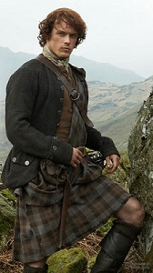 Jamie from the tv series "Outlander".